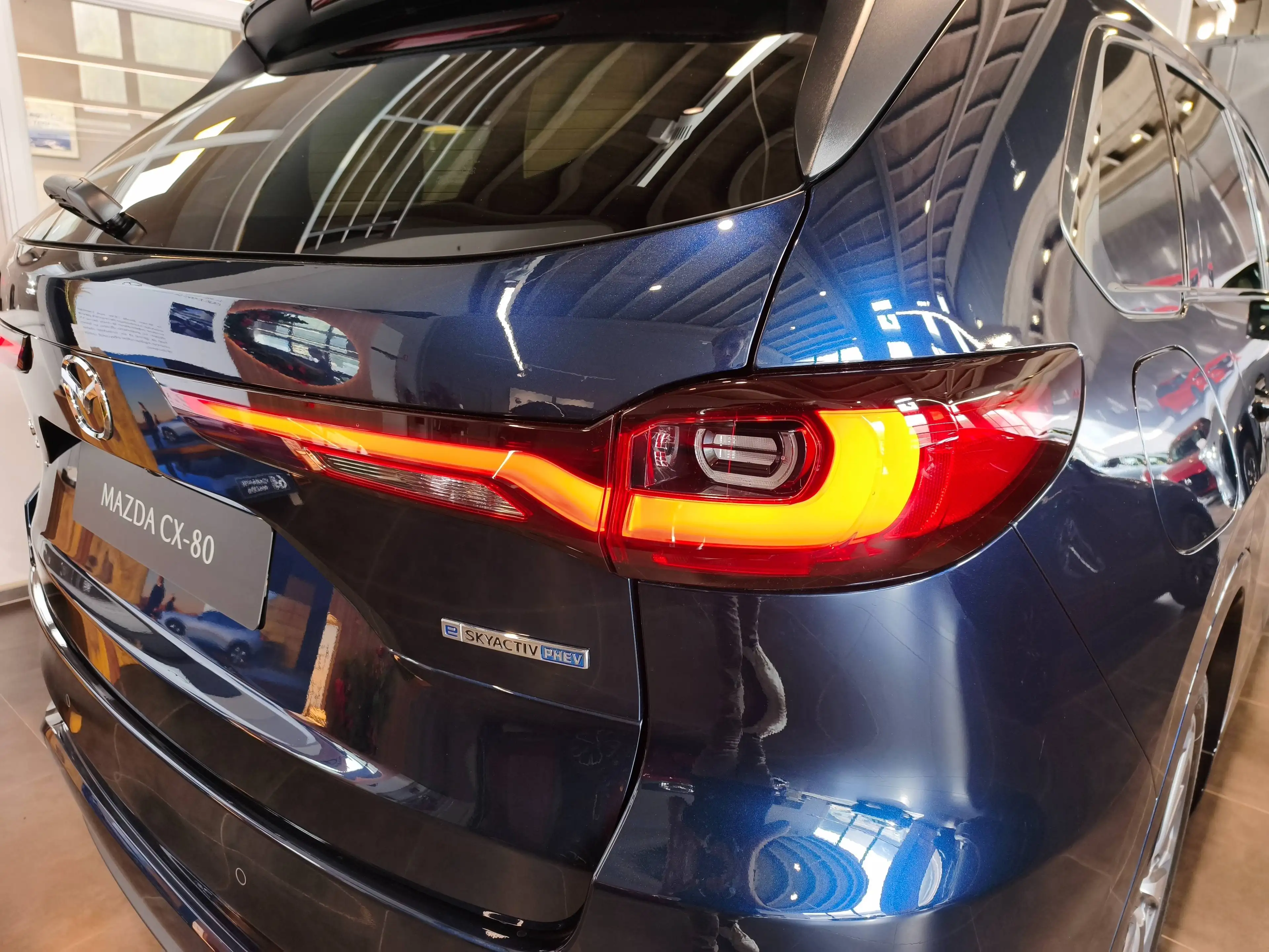 Mazda CX-80 Deep Crystal Blue - Takumi Plus *** DESTOCKAGE *** Full Options — photo 8