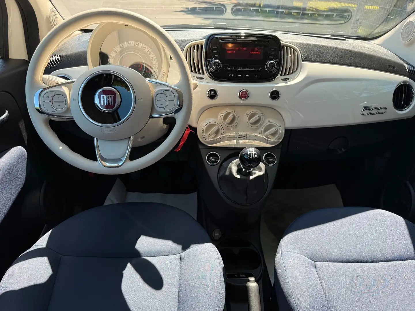 Fiat 500 Cult Sport Klima/Tempo/USB Blanc - 2