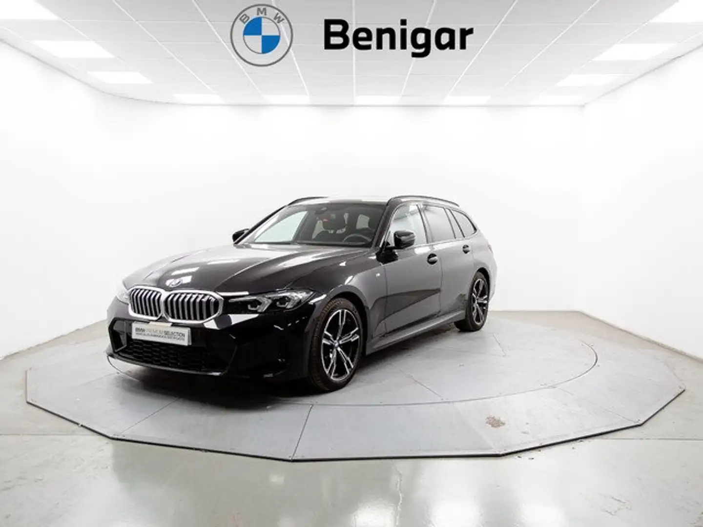 BMW 320 320dA Touring Negro - 1