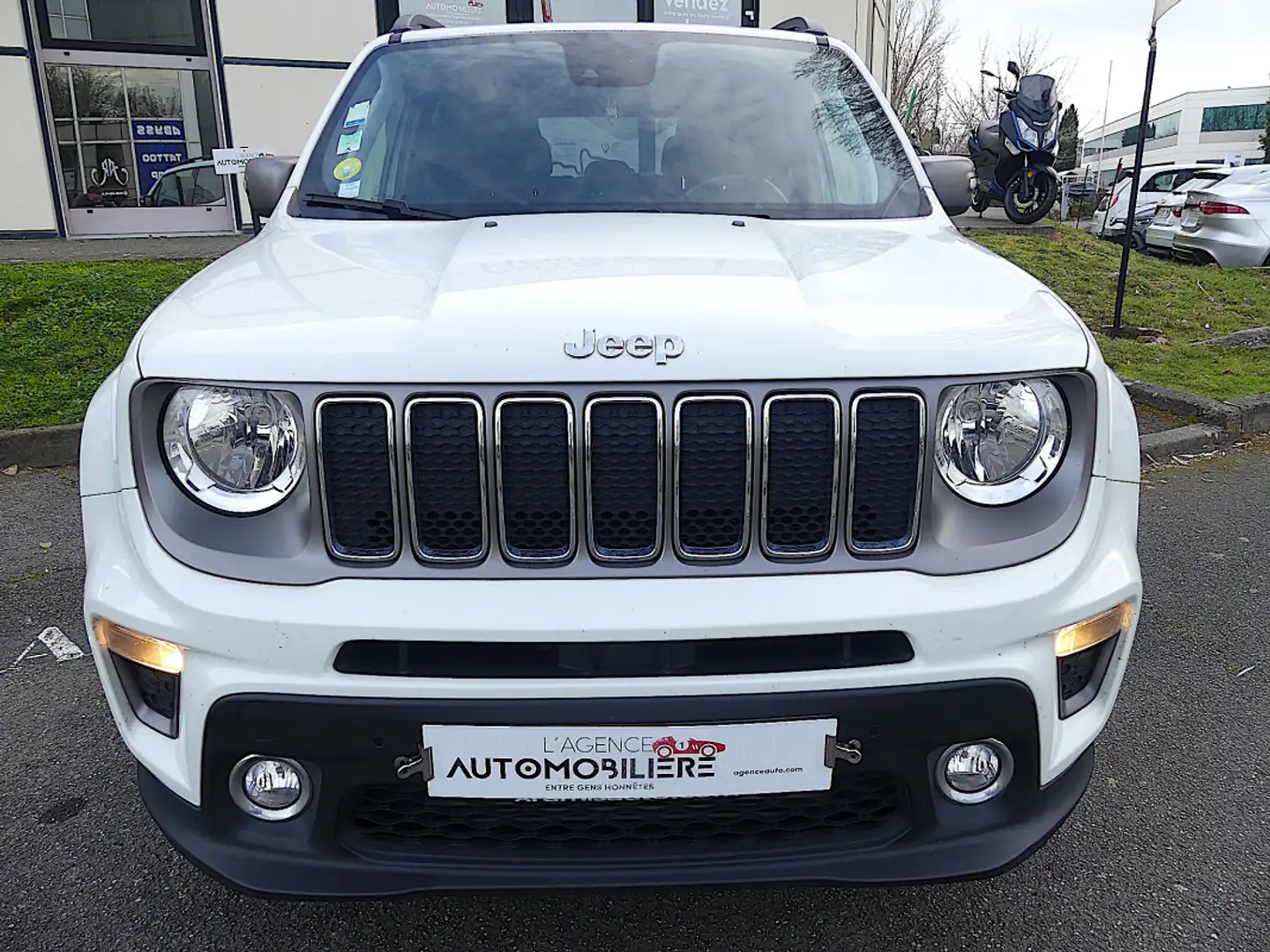 Jeep Renegade 1.6 MULTIJET 120CH LIMITED S&S Blanc - 2
