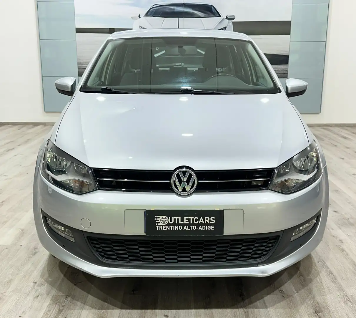 Volkswagen Polo 5p 1.6 tdi Highline 90cv 2014 unicoproprietario Grigio - 2