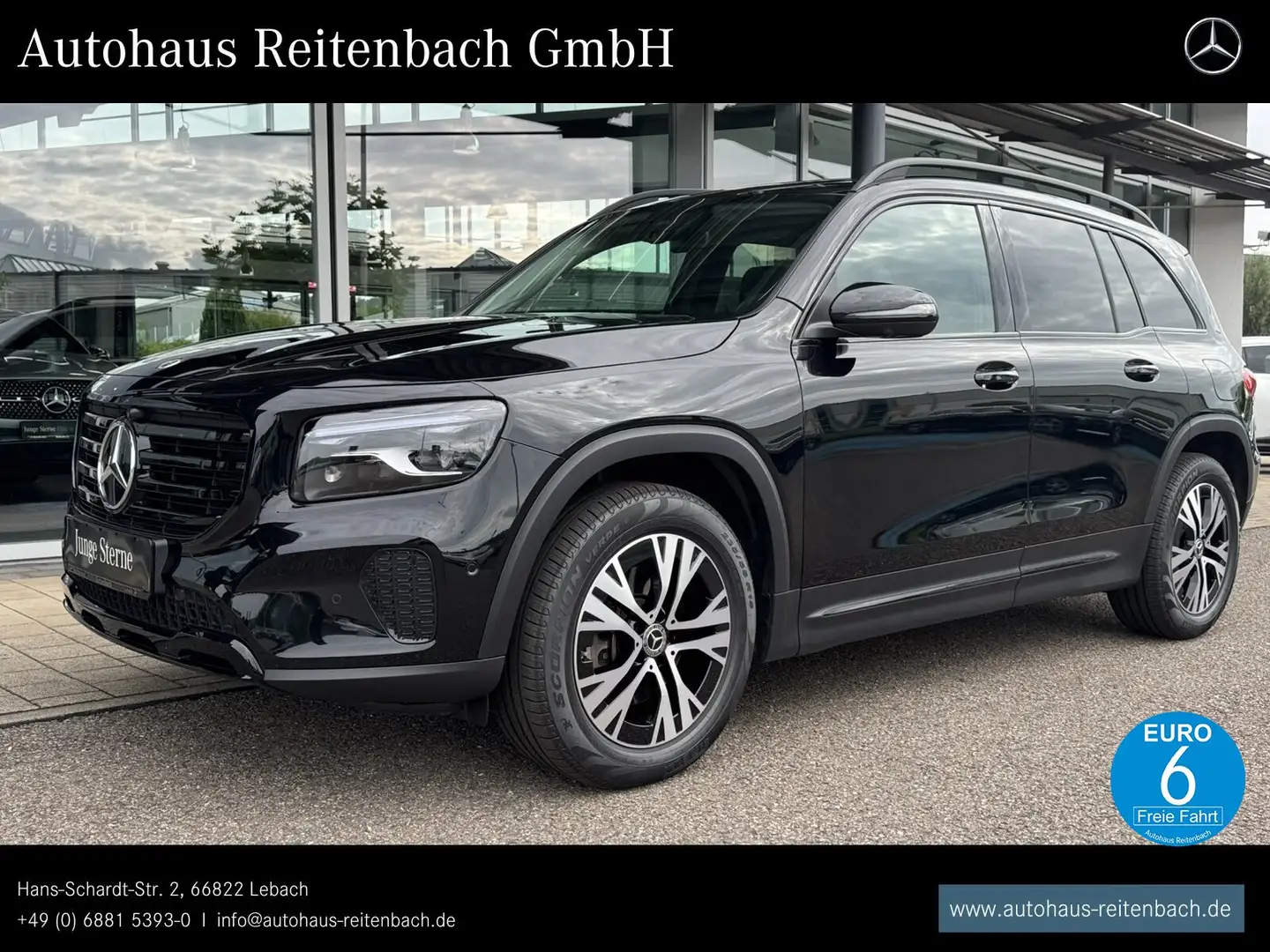 Mercedes-Benz GLB 220 GLB220 4M PROGRESSIVE+DISTRO STANDHZG+NIGHT+360° Negro - 1