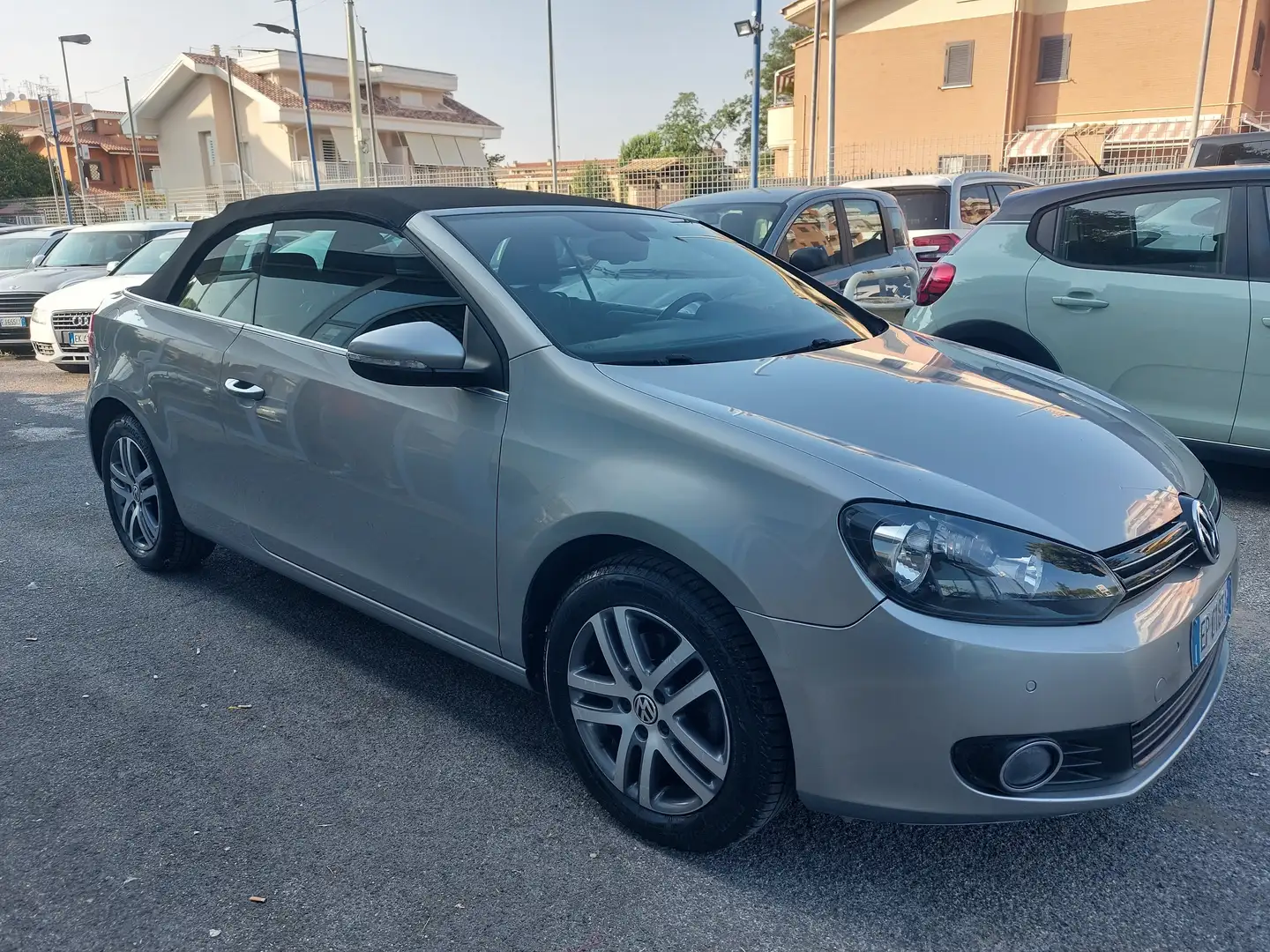 Volkswagen Golf Golf Cabrio 1.6 tdi 105cv Argento - 2