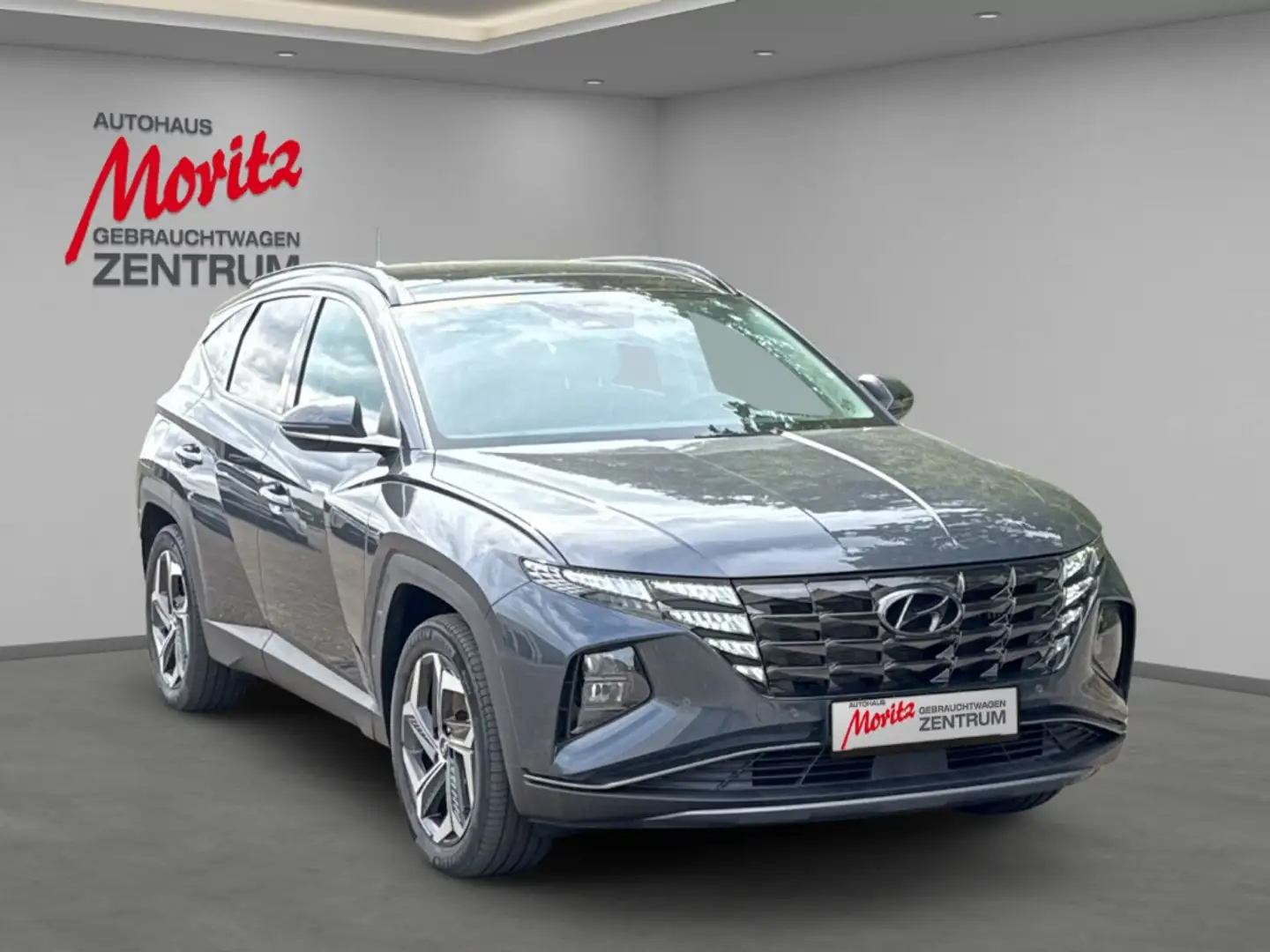 Hyundai TUCSON 1.6 Prime Plug-In Hybrid 4WD El. Panodach Navi Led Gris - 2