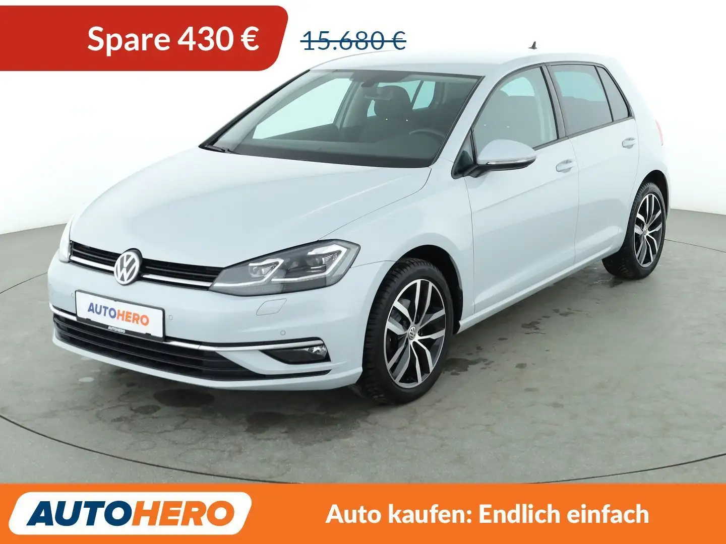 Volkswagen Golf 1.0 TSI Comfortline BlueMotion*NAVI*PDC*SHZ* Blanc - 1