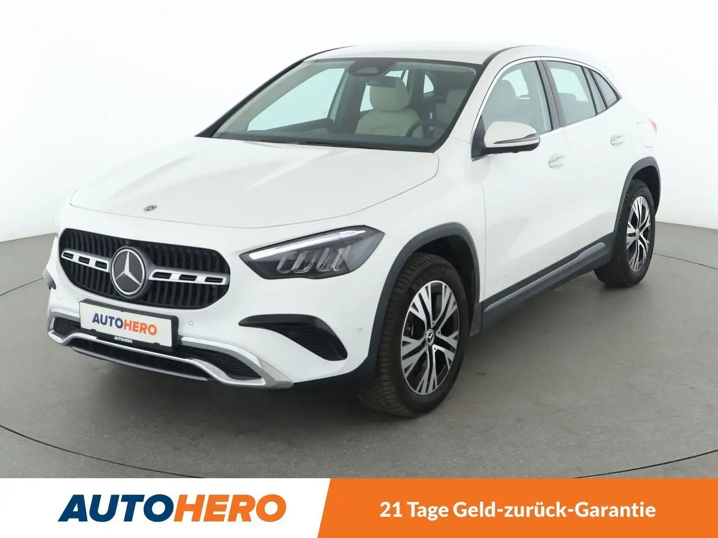 Mercedes-Benz GLA 220 GLA 220 d 4Matic Progressive Aut.*NAVI*LED*TEMPO* Blanc - 1
