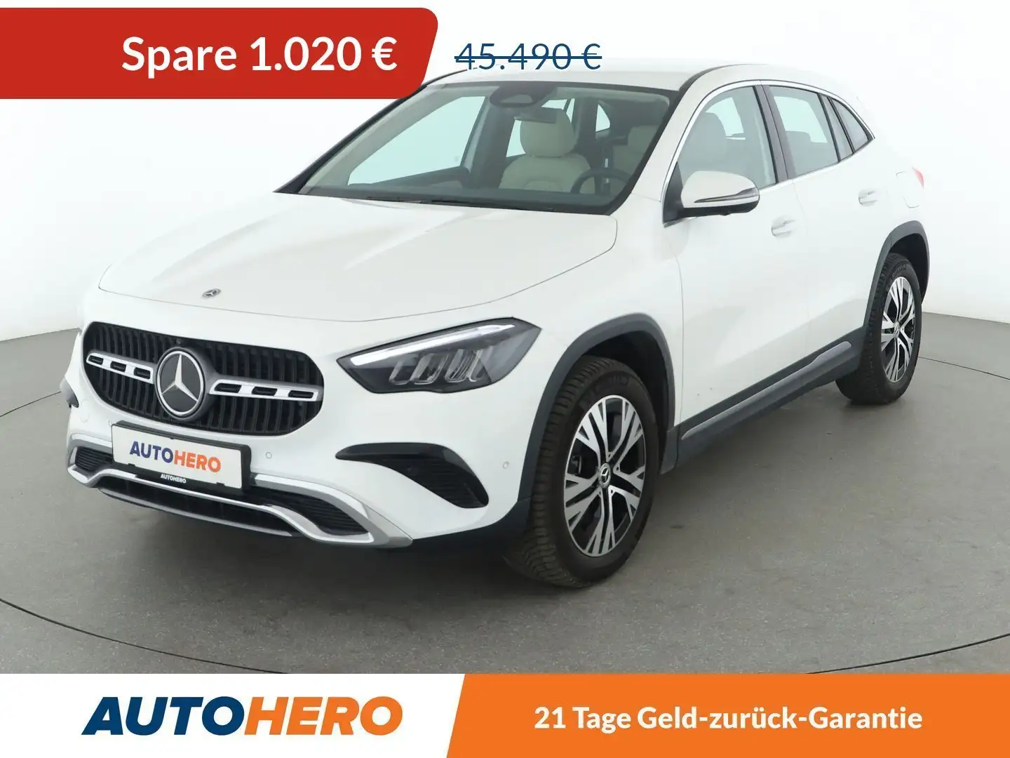 Mercedes-Benz GLA 220 GLA 220 d 4Matic Progressive Aut.*NAVI*LED*TEMPO* Blanco - 1
