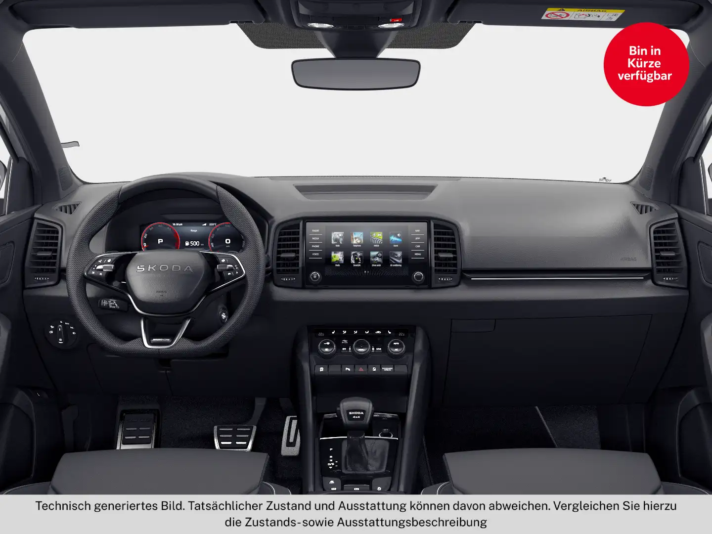 Skoda Karoq 4x4 Sportline TDI DSG Silber - 2