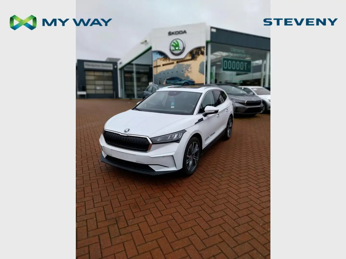 Skoda Enyaq iV 80 150/82 E1H Wit - 1