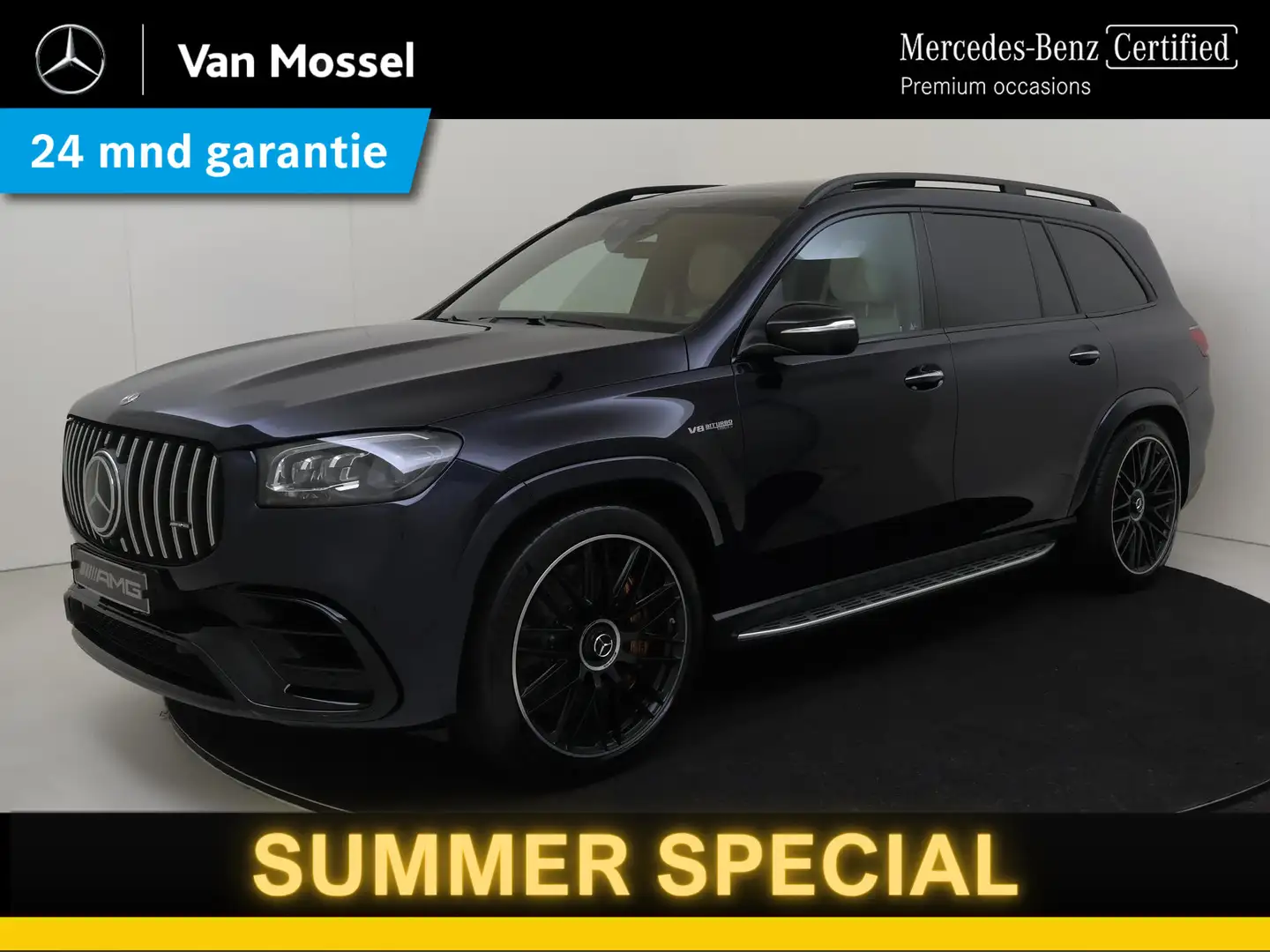 Mercedes-Benz GLS 63 AMG 4MATIC+ Premium Plus /Panoramadak /Rijassistentiep Albastru - 1
