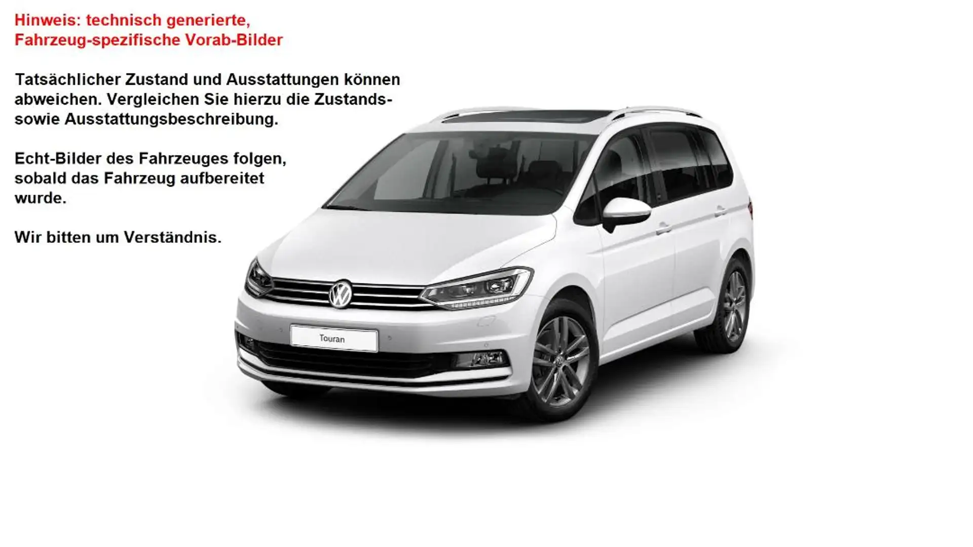 Volkswagen Touran SOUND Blanc - 1