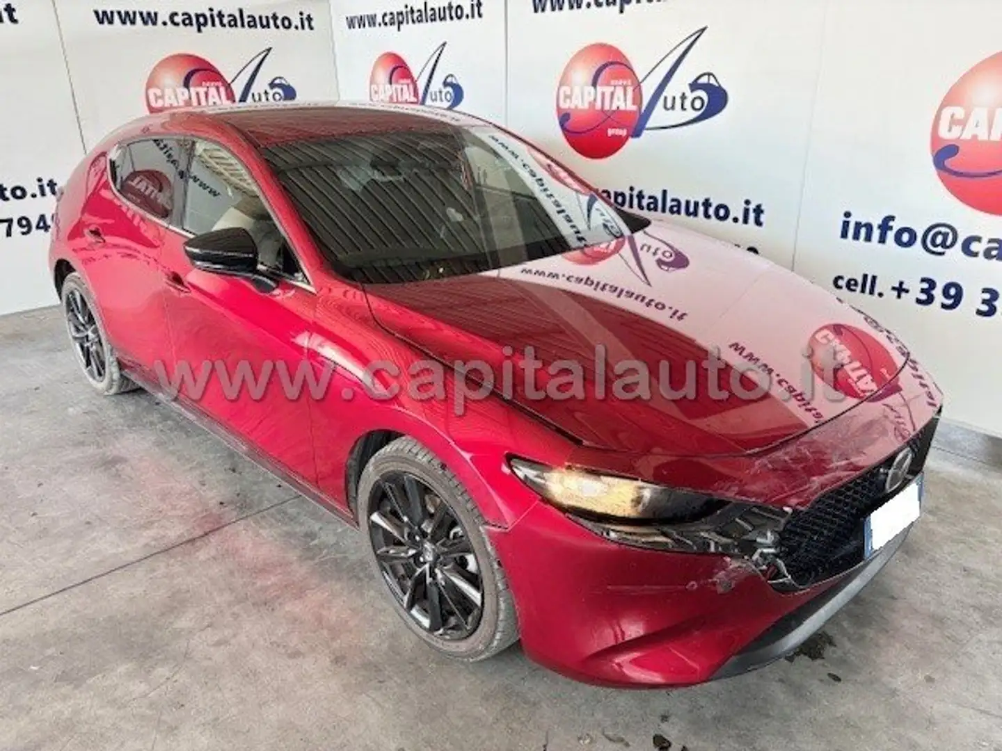 Mazda 3 5p 2.0 hybrid Exclusive Line 150cv Rosso - 2