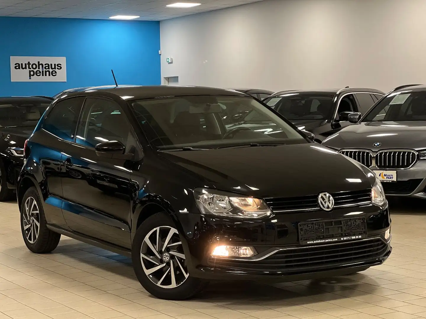 Volkswagen Polo V Sound/AHK/Klamaaut/StzHeizung/W+SommerAlu Noir - 1