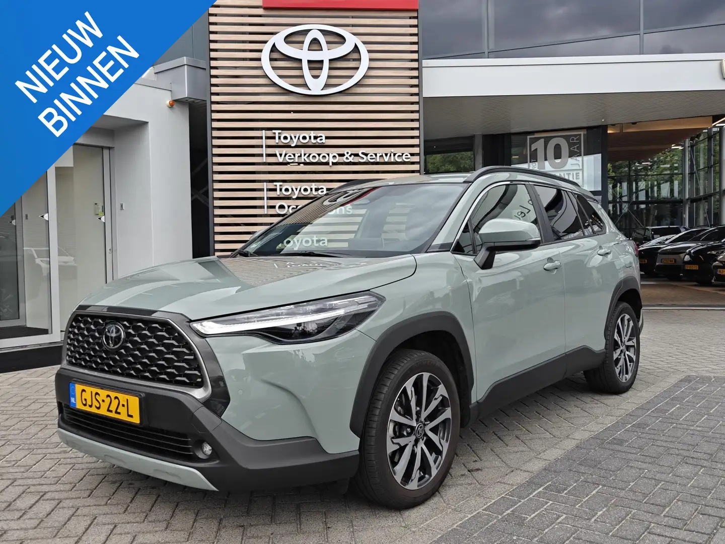 Toyota Corolla Cross Hybrid 140 Style NAVI BLIND-SPOT APPLE/ANDROID KEY Groen - 1