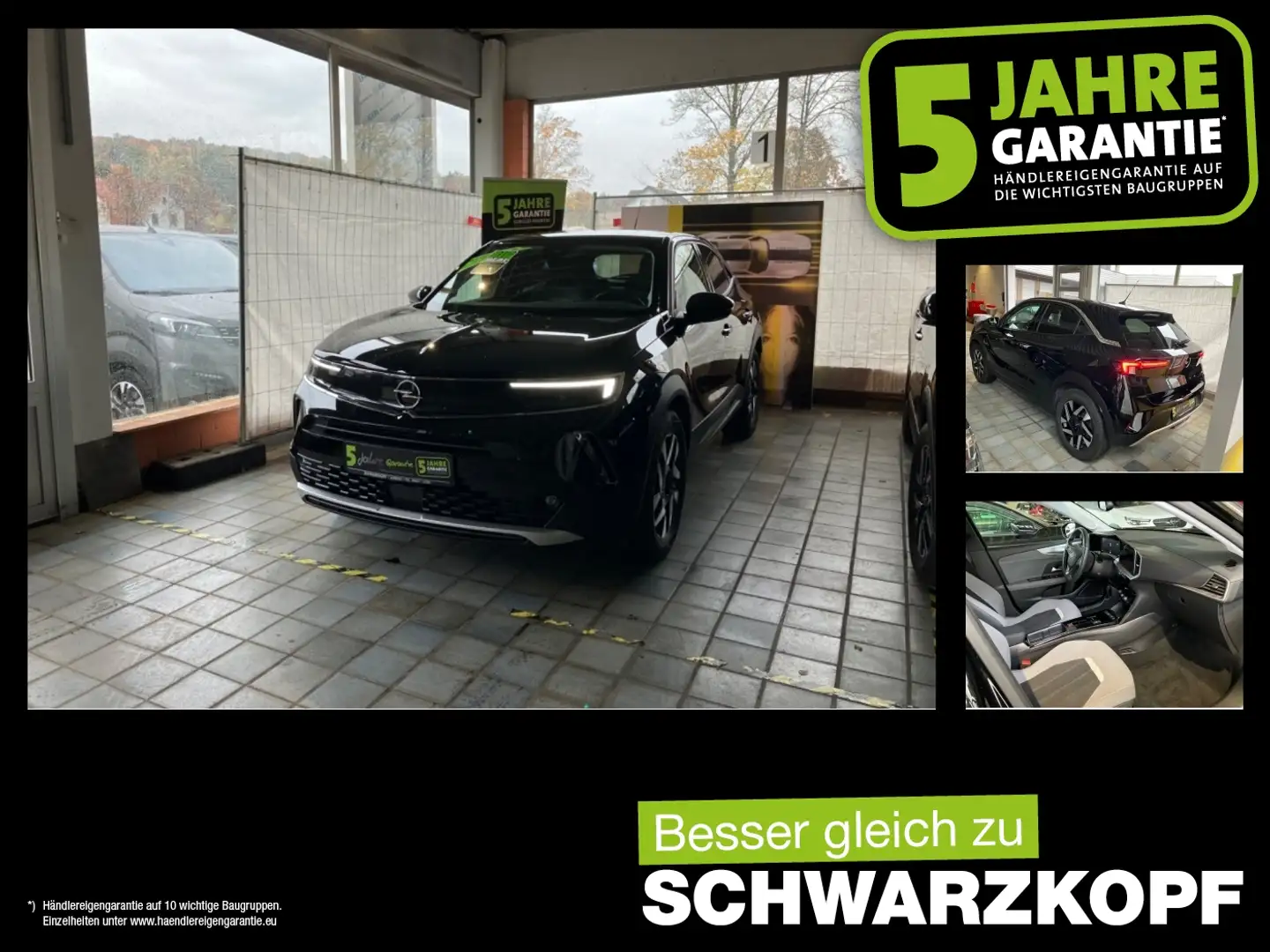 Opel Mokka-E Navi,Lenradheizung,Rückfahrkamera Schwarz - 1