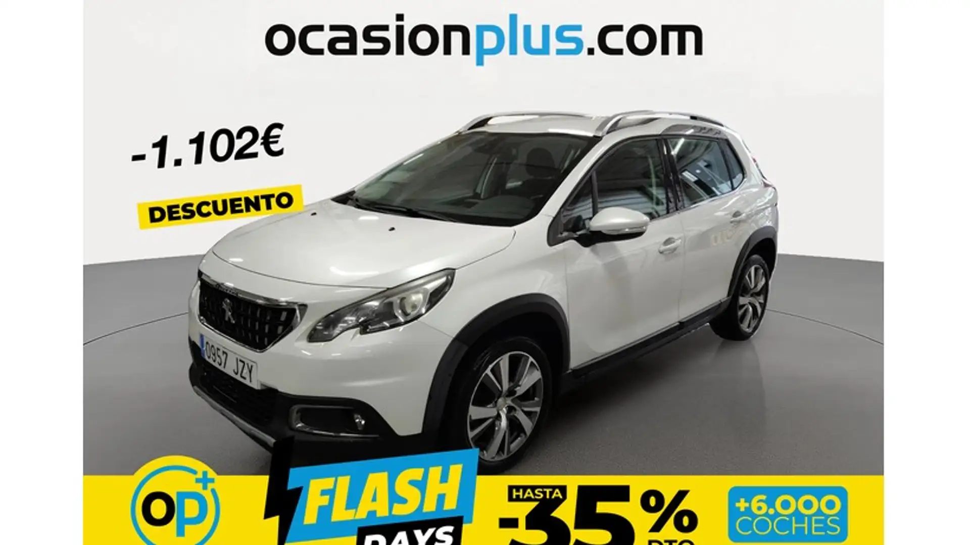 Peugeot 2008 1.6 BlueHDI S&S Allure 120 Weiß - 1