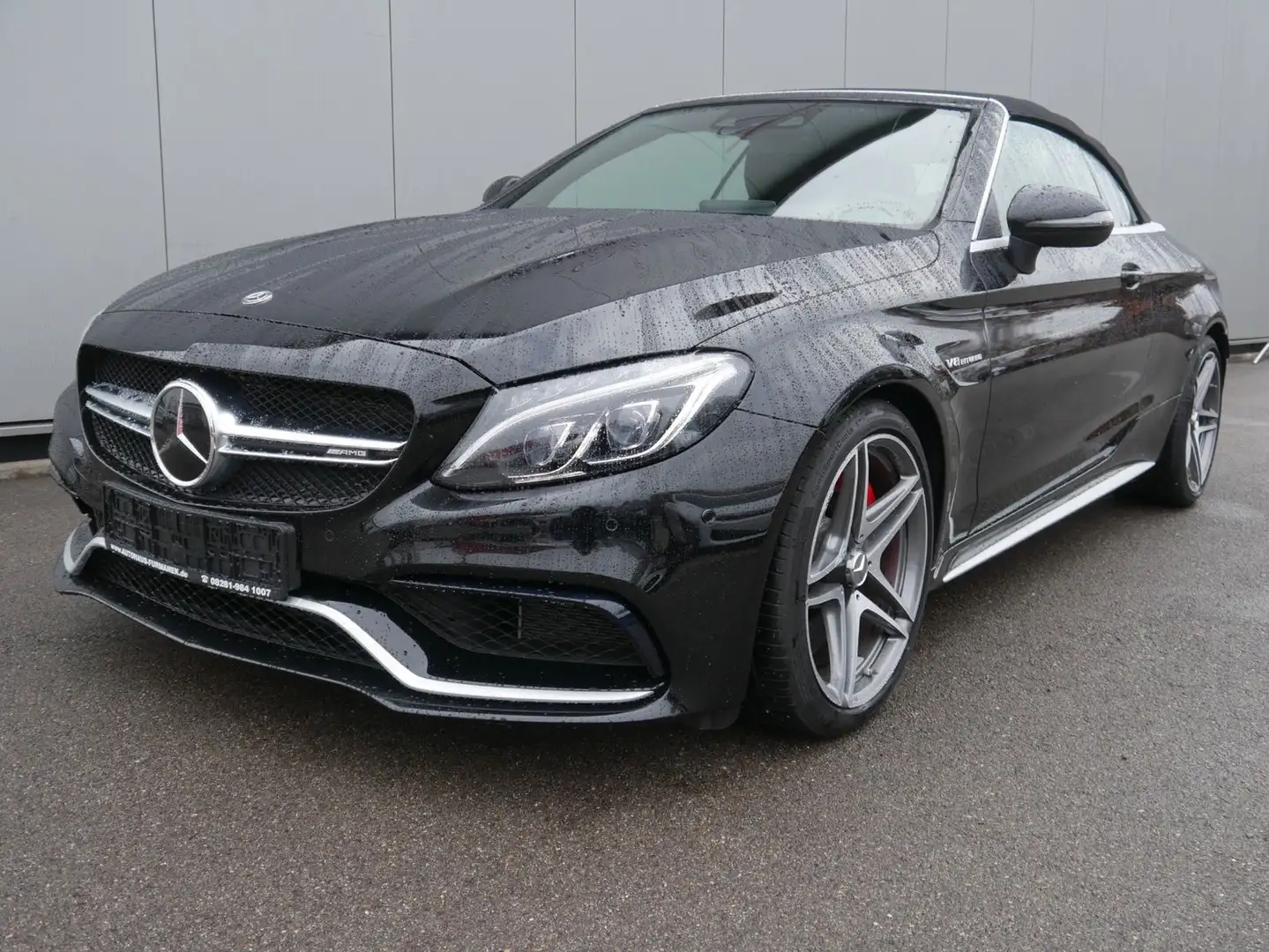 Mercedes-Benz C 63 AMG C 63 S AMG CABRIO DISTR/SITZKLIMA/BURM/S-AGA Schwarz - 1