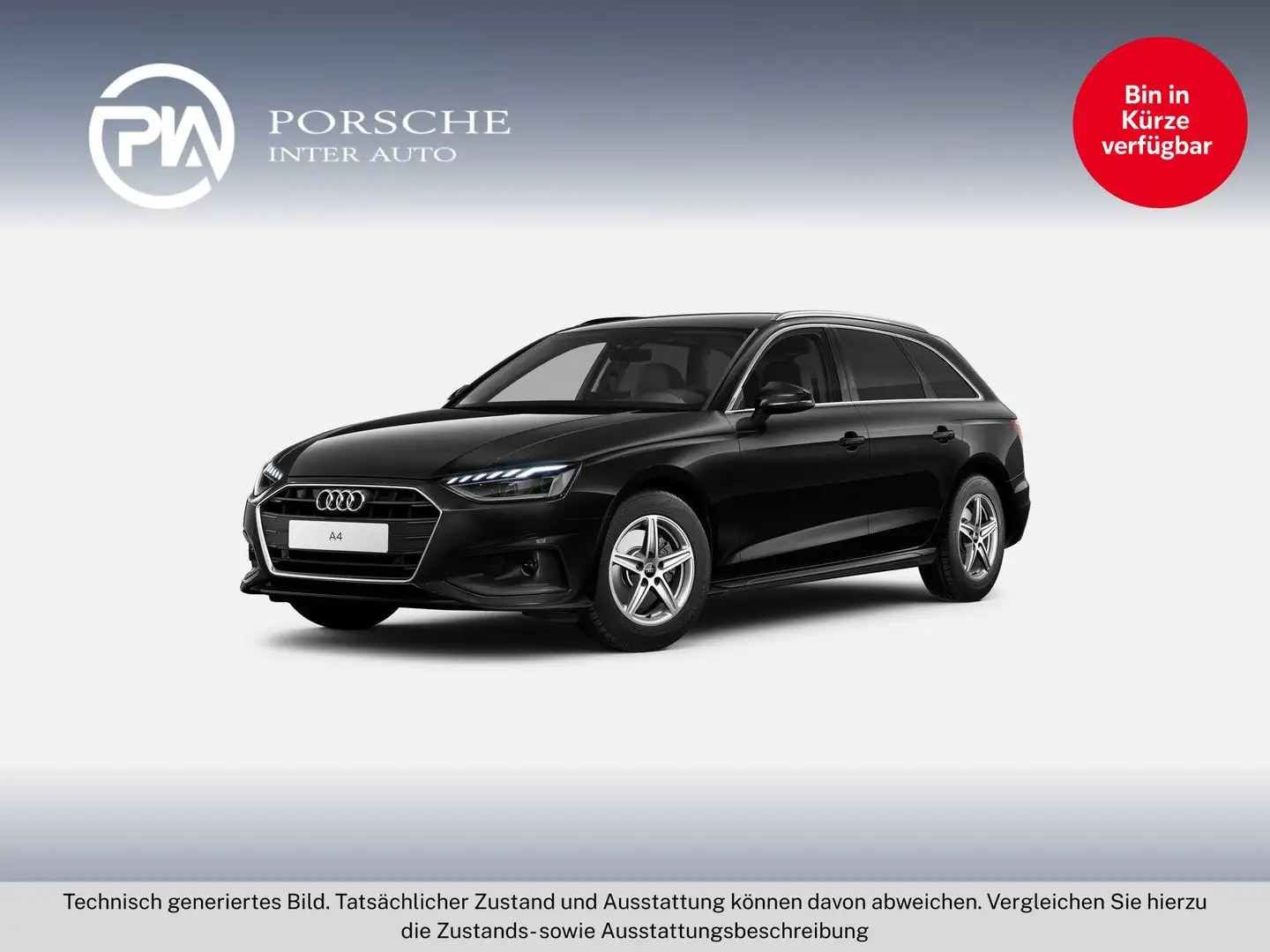 Audi A4 35 TDI Schwarz - 1
