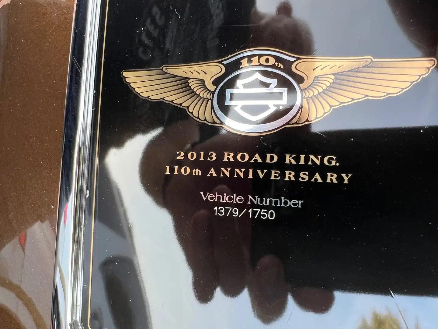 Harley-Davidson Road King 110th anniversary Marrón - 2