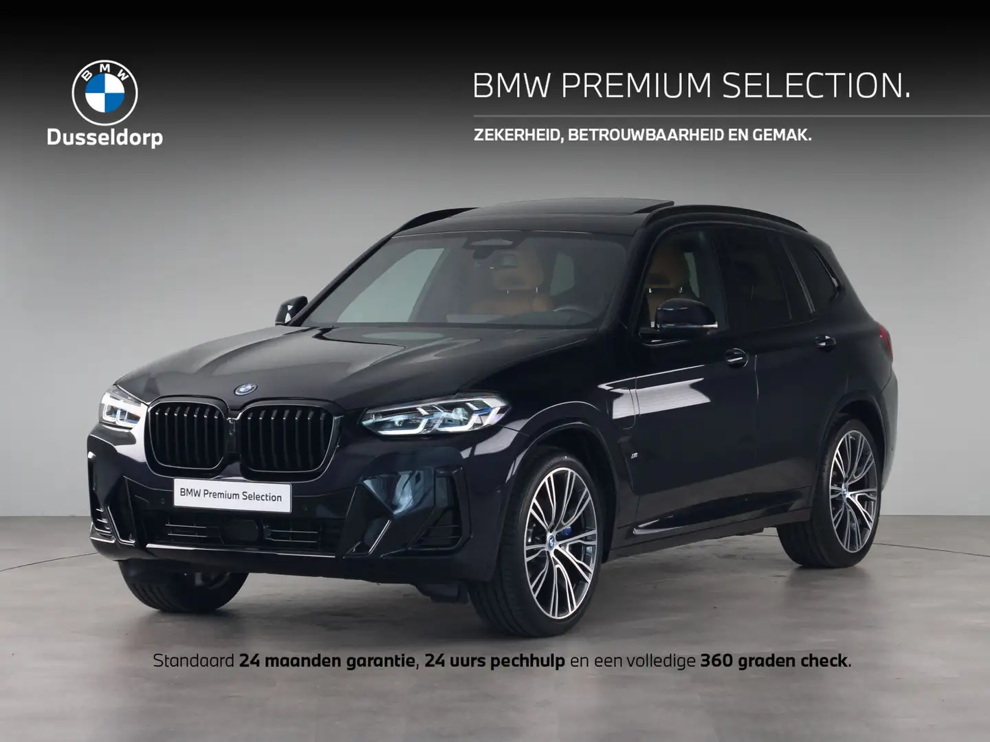 BMW X3 xDrive30e Zwart - 1