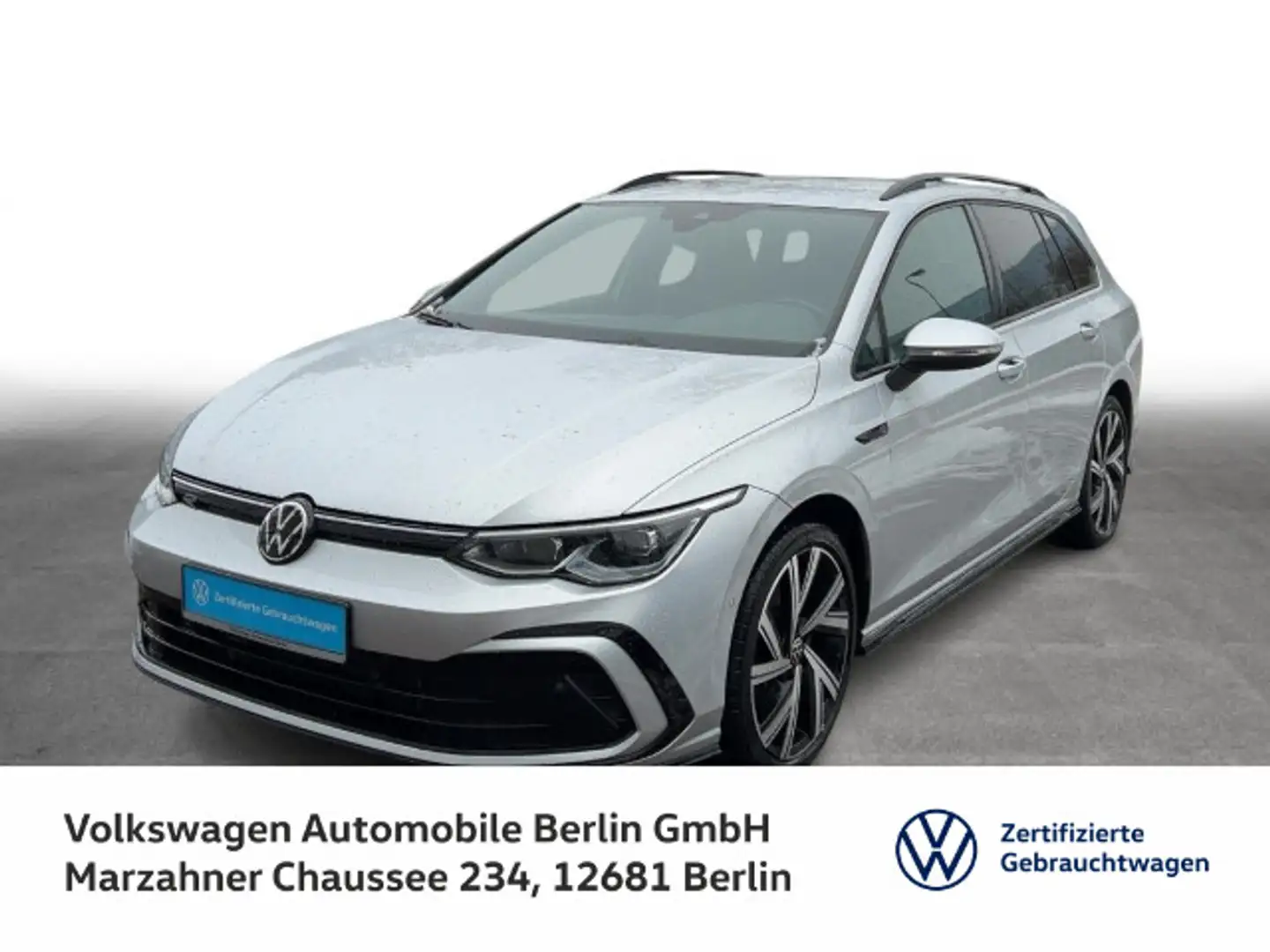 Volkswagen Golf Variant VIII 2.0 TSI DSG R-Line LED SHZ ACC Silber - 1