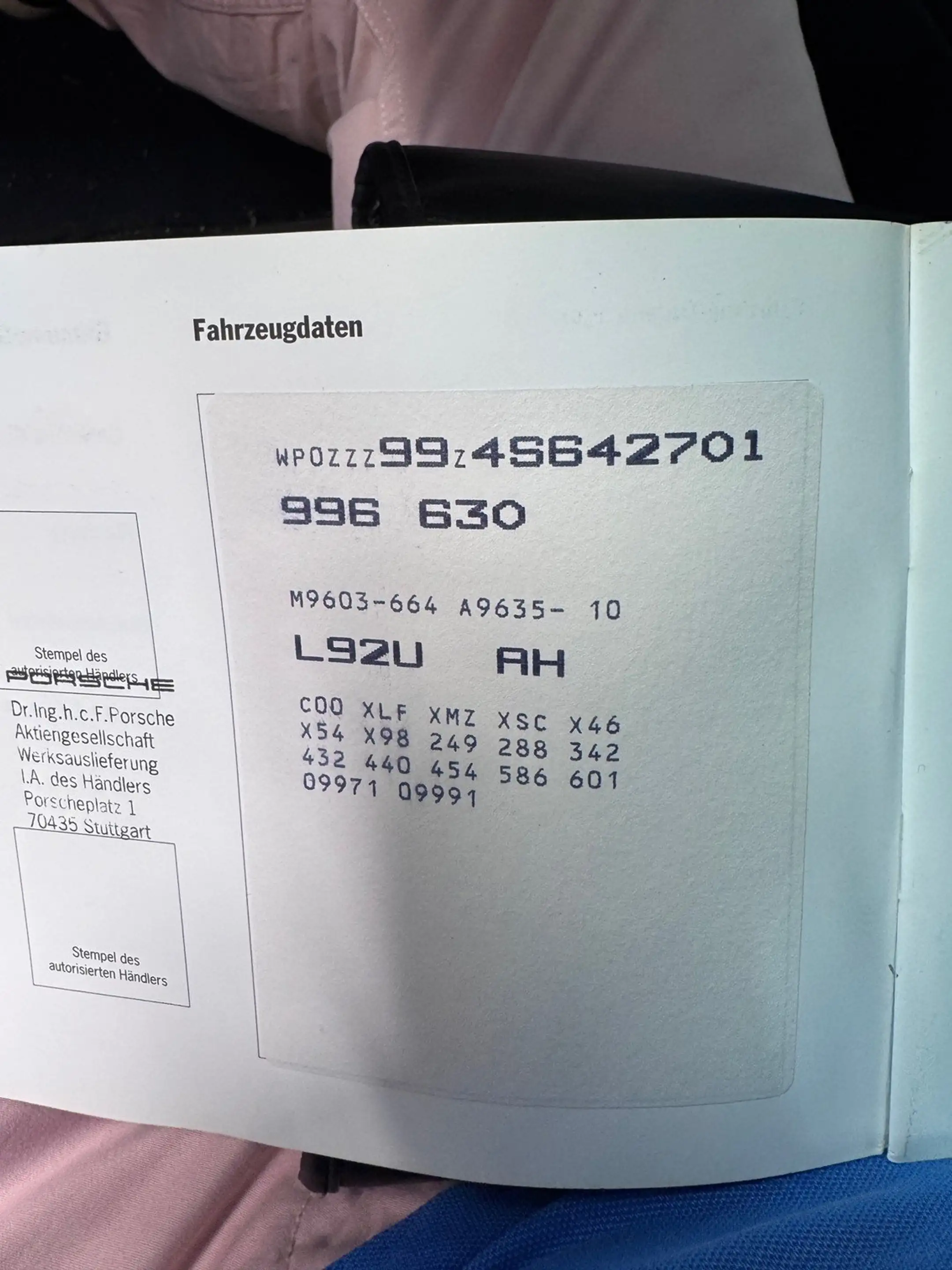 Porsche 996 911 Carrera 4S Cabrio: Projektfahrzeug, Scheckheft — photo 7