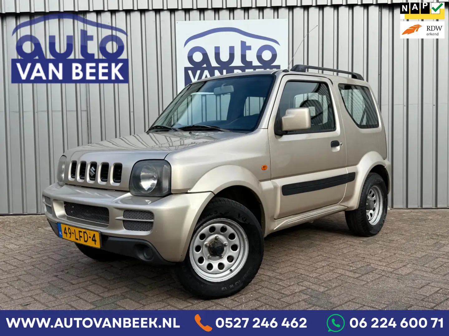 Suzuki Jimny 1.3 JLX|Gereviseerd|LPG|Automaat Beige - 1