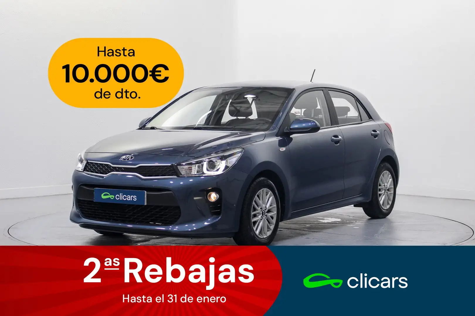 Kia Rio 1.2 CVVT Eco-Dynamics Concept Bleu - 1