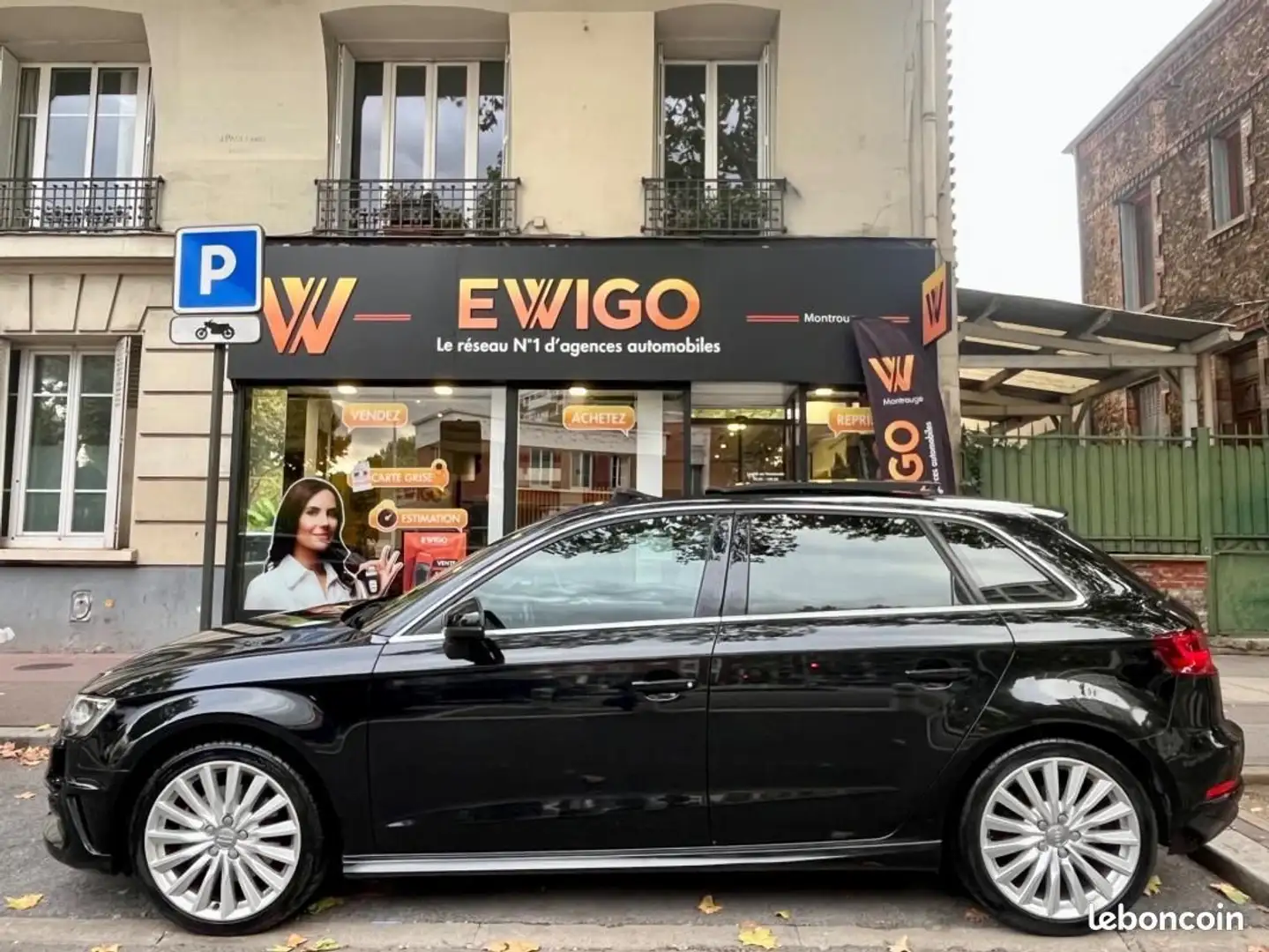 Audi A3 1.4 TFSI E-TRON 204H 150 PHEV HYBRID 25.7KWH DESIGN LUXE S-TRONIC BVA Zwart - 2