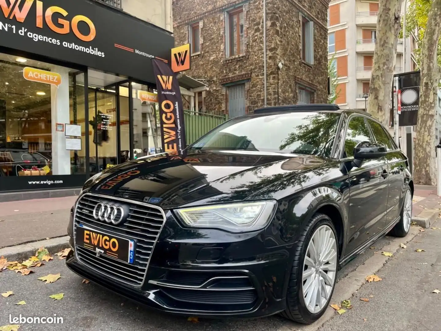 Audi A3 1.4 TFSI E-TRON 204H 150 PHEV HYBRID 25.7KWH DESIGN LUXE S-TRONIC BVA Zwart - 1