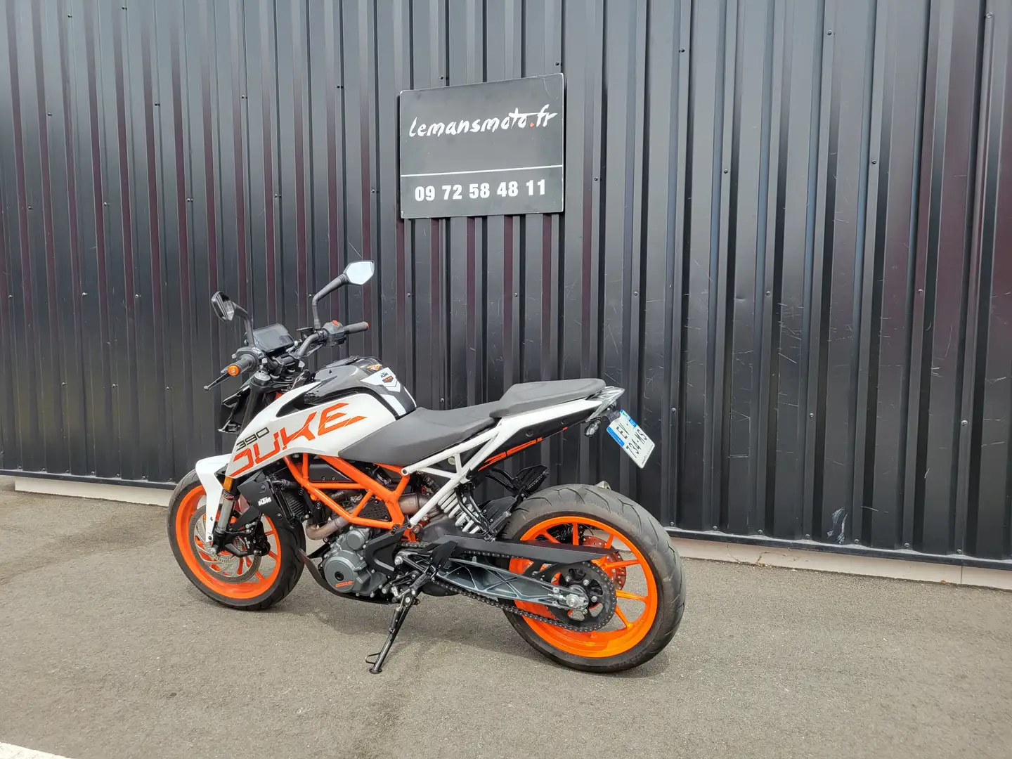 KTM 390 Duke Blanc - 2