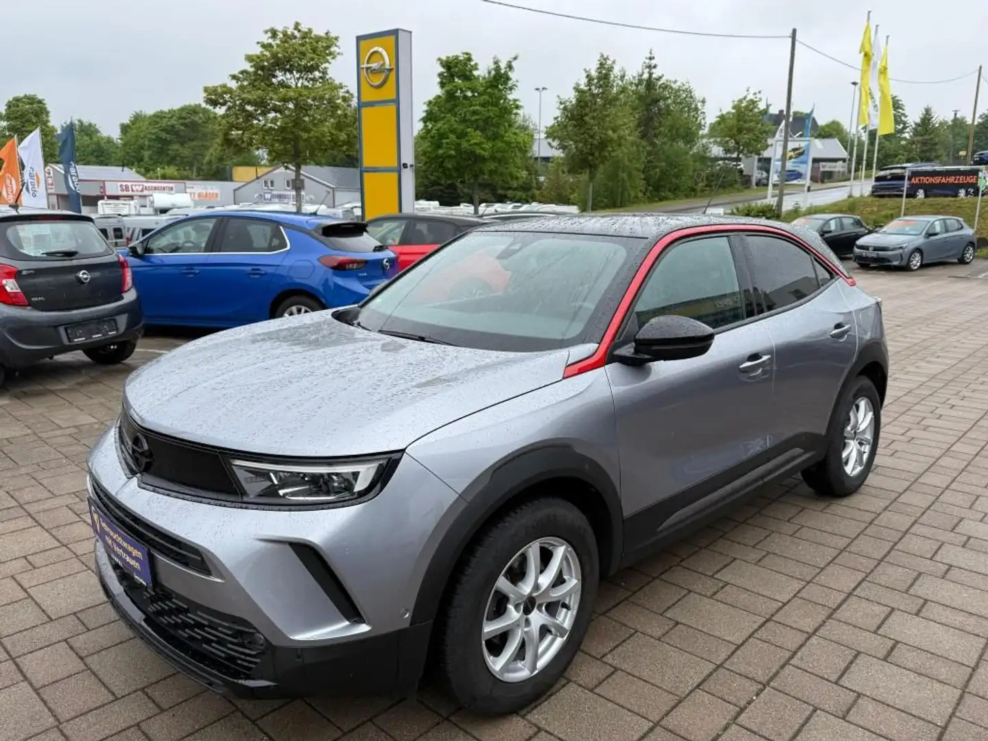 Opel Mokka MOKKA 1.2 96 kW 131 PS Klimaautomatik, Voll-LED, Gris - 1