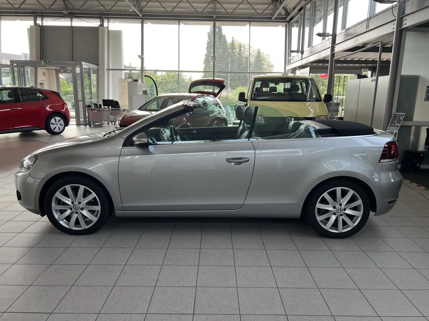 Volkswagen Golf VI Cabriolet Cabriolet 1.4 TSI,#Navigationssystem Silber - 2