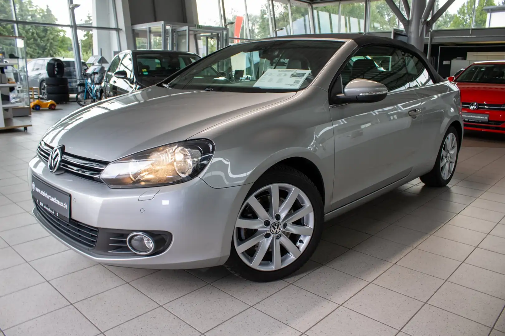 Volkswagen Golf VI Cabrio | Alcantara | PDC | Climatronic Silver - 1