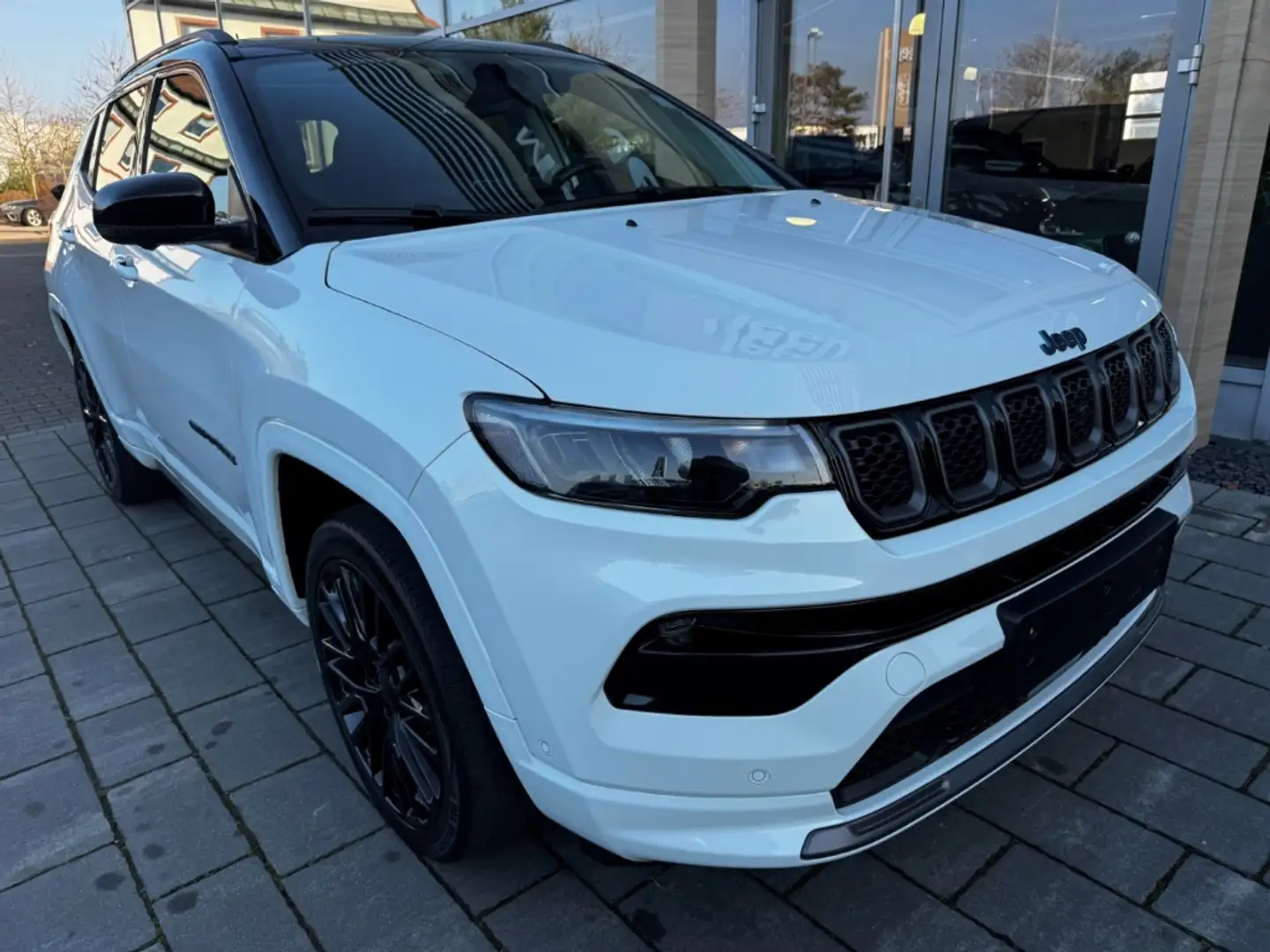 Jeep Compass S Plug-In Hybrid 4WD 1.3 360 Kamera El. Panodach L Weiß - 2