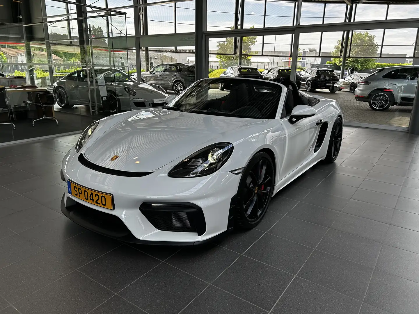 Porsche 718 Spyder Gt4 Spyder 4.0 manuelle 😍 Blanc - 2