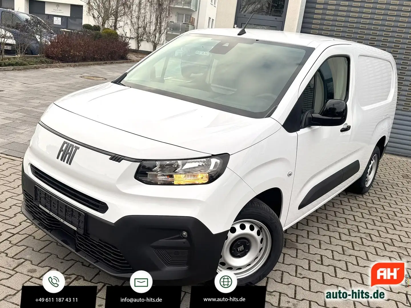 Fiat Doblo Kastenwagen 1.5d XL Automatik Kamera KeyLess Weiß - 1