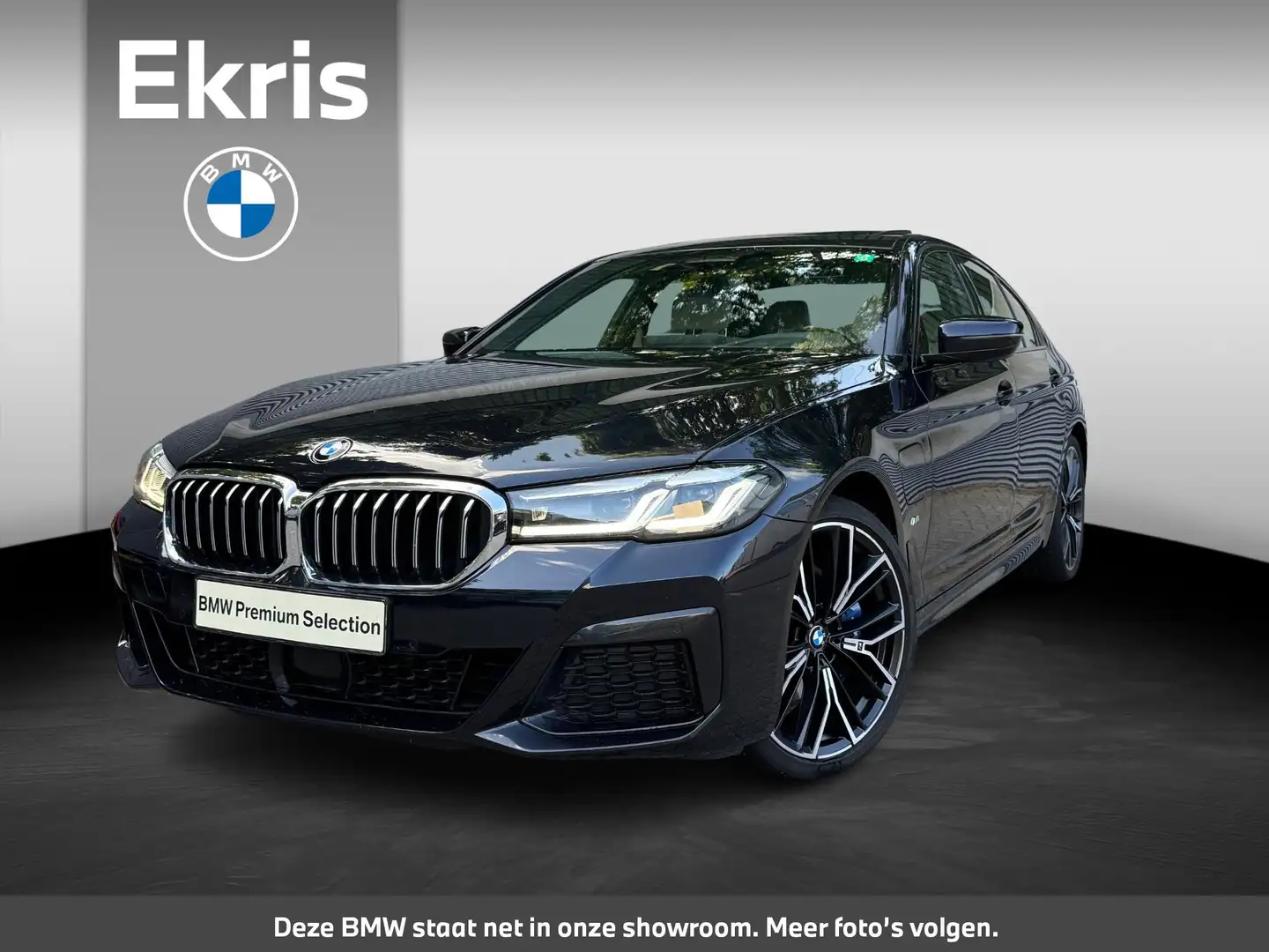 BMW 530 5 Serie Sedan 530e M Sportpakket | Achteruitrijcam Zwart - 1