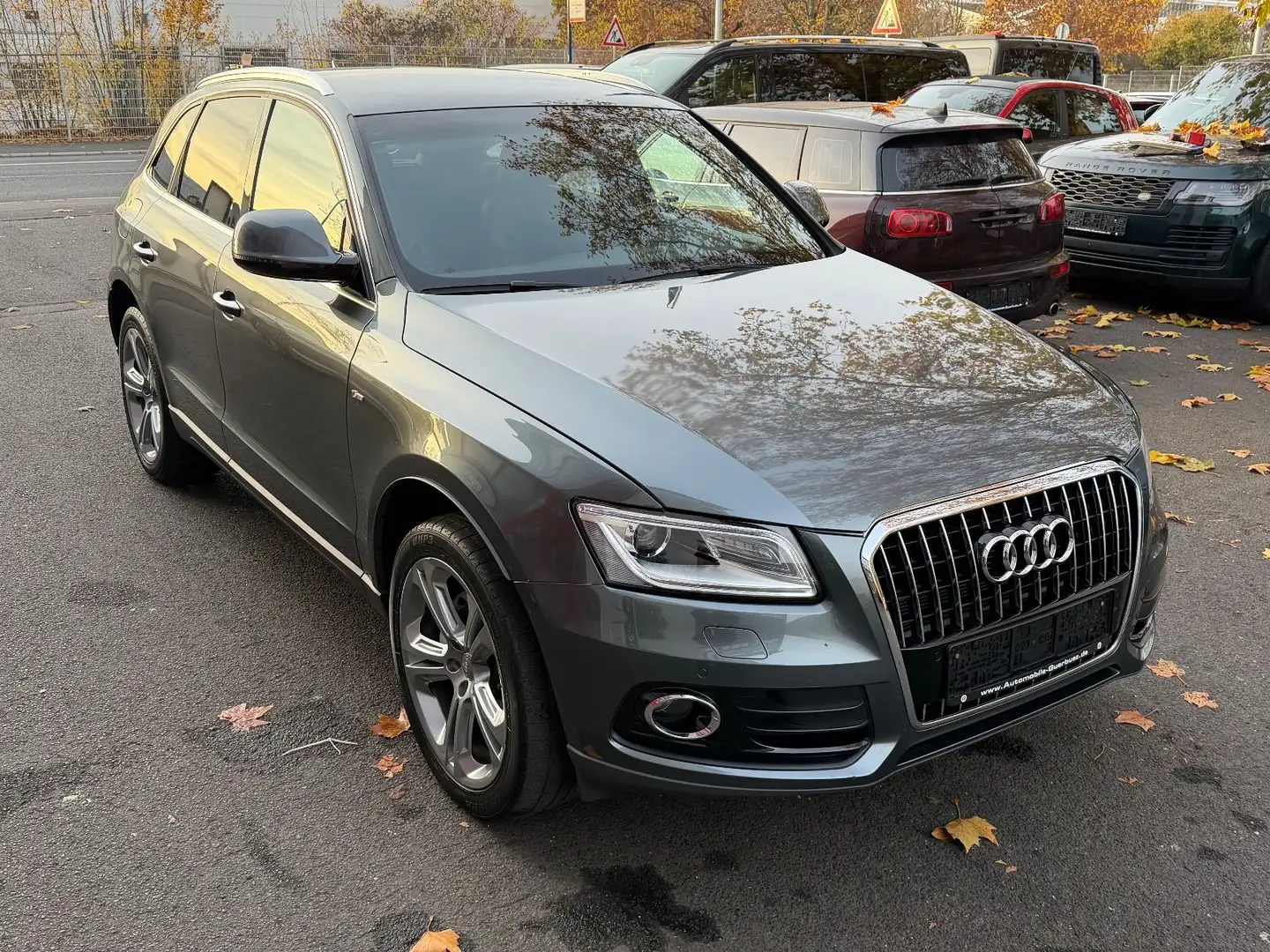 Audi Q5 2.0 TDIquattro~S-LINE~XENO~LEDER~EU6~FACELIFT Gris - 1