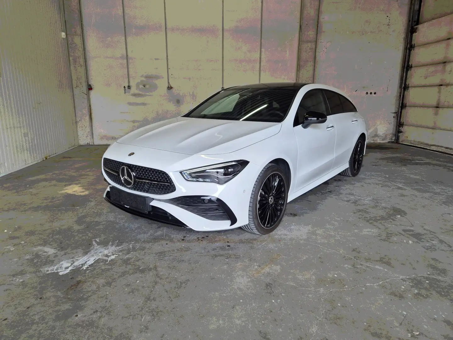 Mercedes-Benz CLA 250 E Shooting Brake/AMG/Night/Pano/Anhäng/Garantie Weiß - 2