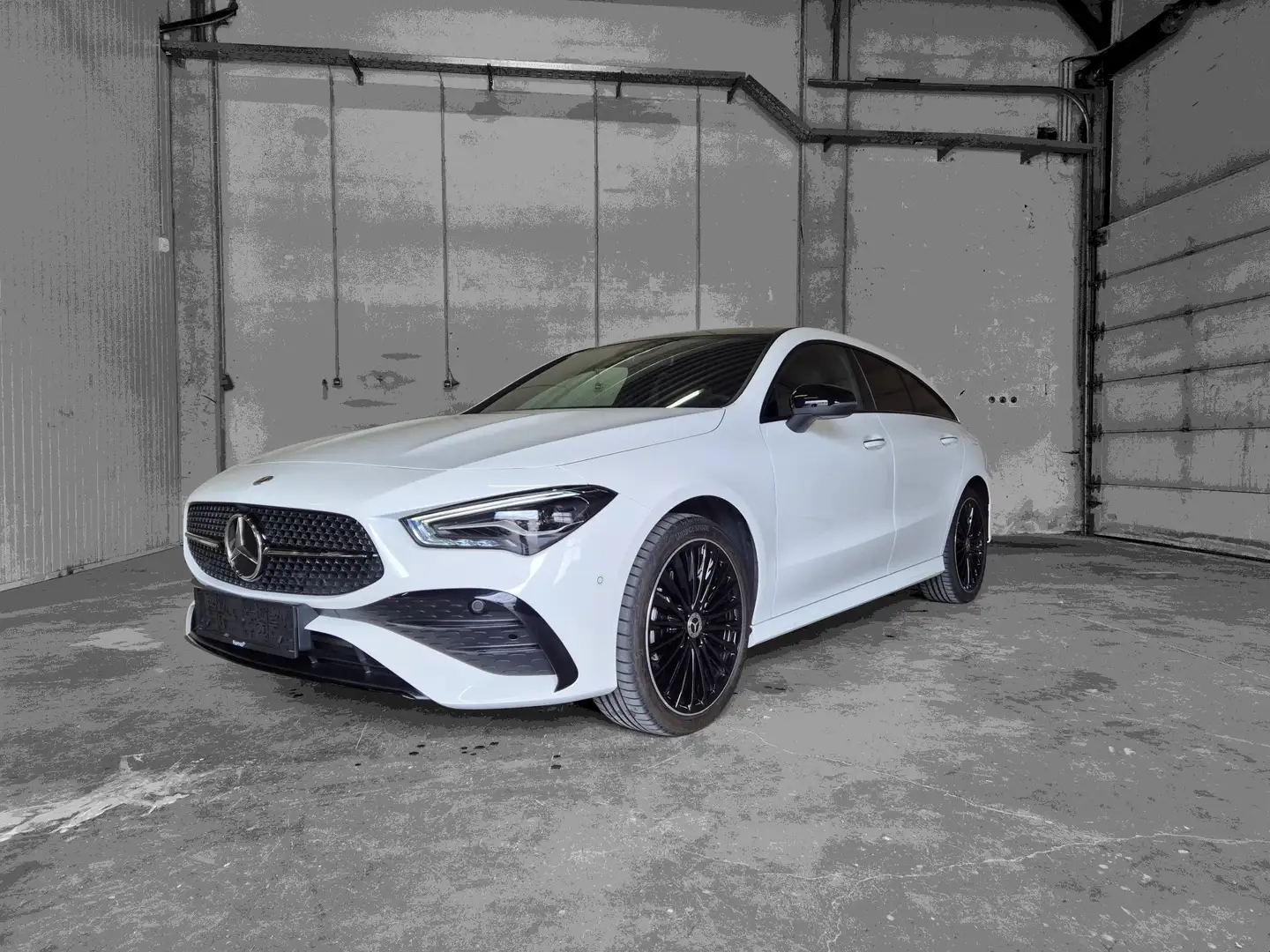 Mercedes-Benz CLA 250 E Shooting Brake/AMG/Night/Pano/Anhäng/Garantie Weiß - 1