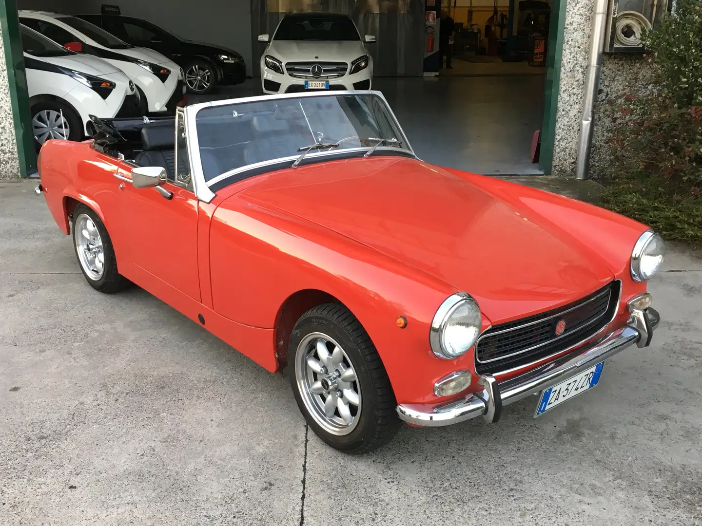 MG Midget Mk3 1300 cc Guida SX / LHD - RESTAURATA Czerwony - 1