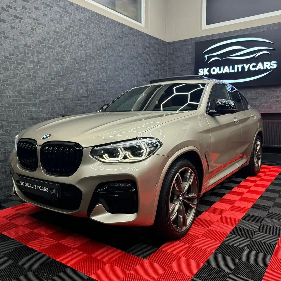 BMW X4 M40d Gelb - 2