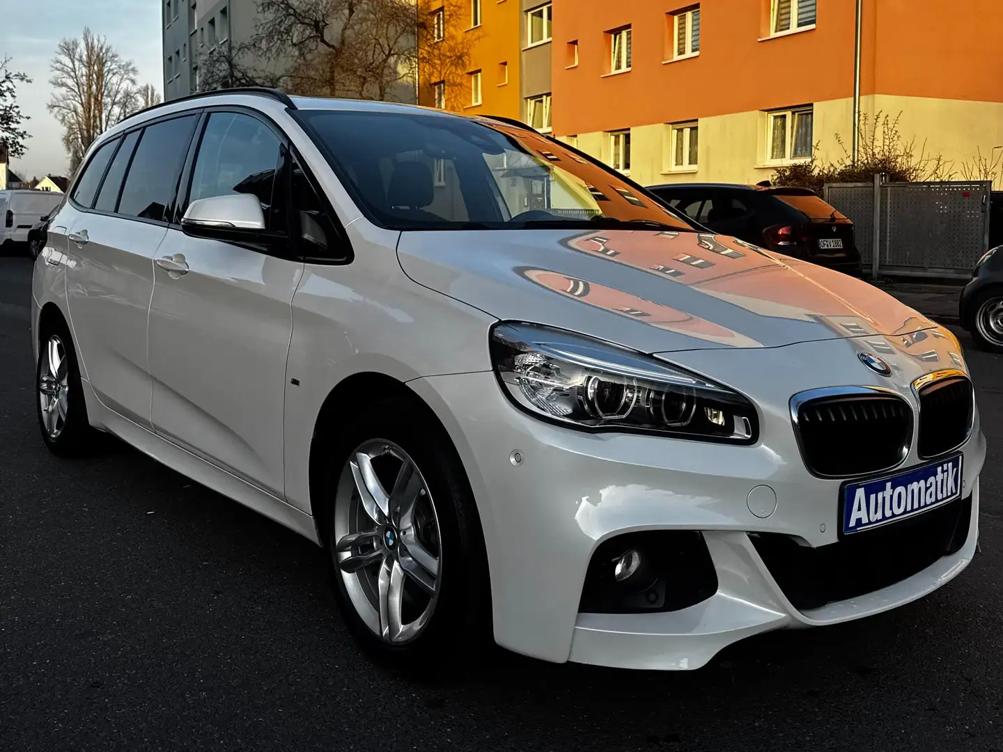 BMW 220 220 d xDrive M Sport 7 Sitze Blanc - 1