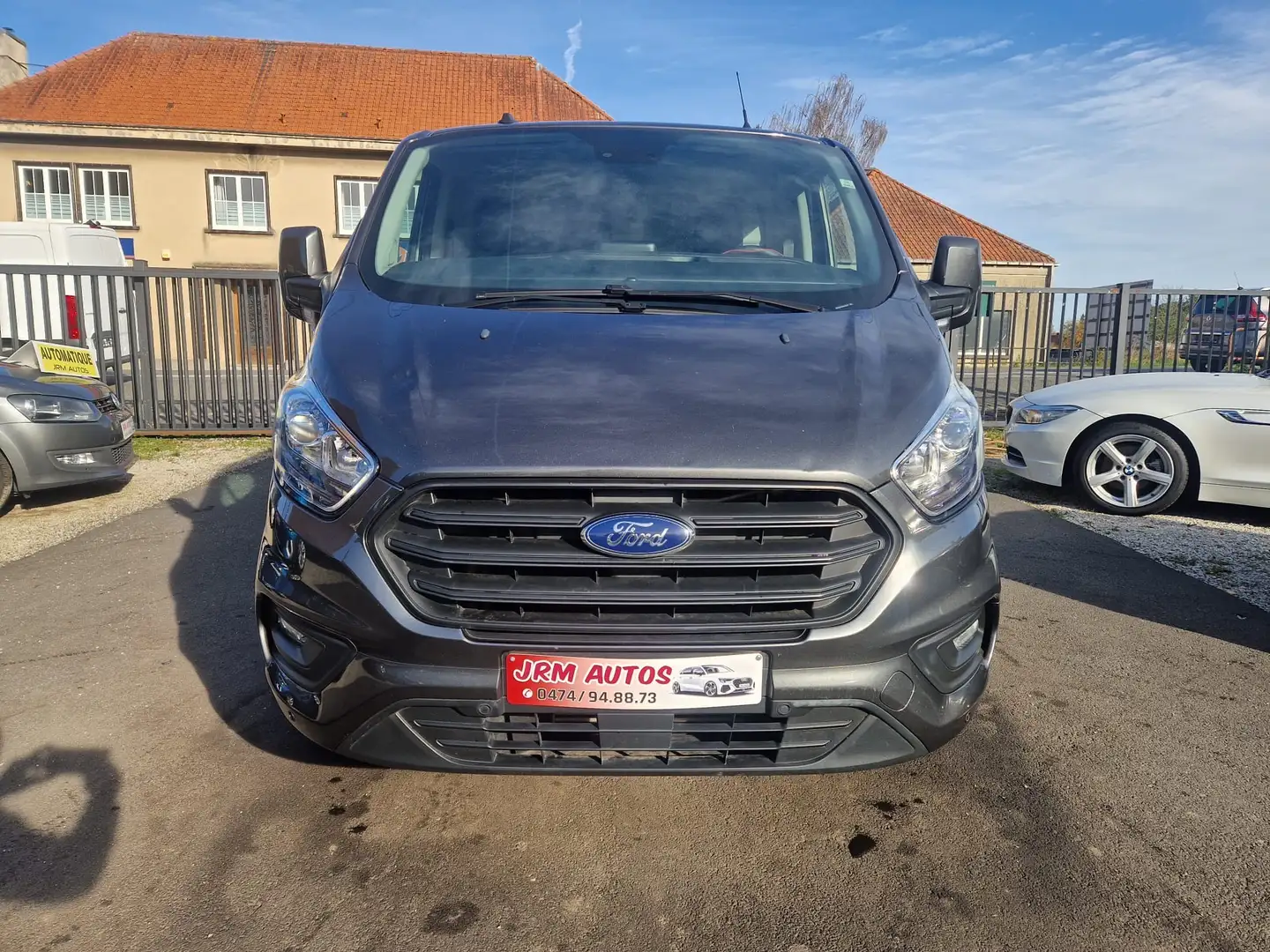 Ford Transit Custom 2.0 TDCi Automatique Long Chassis Gris - 2