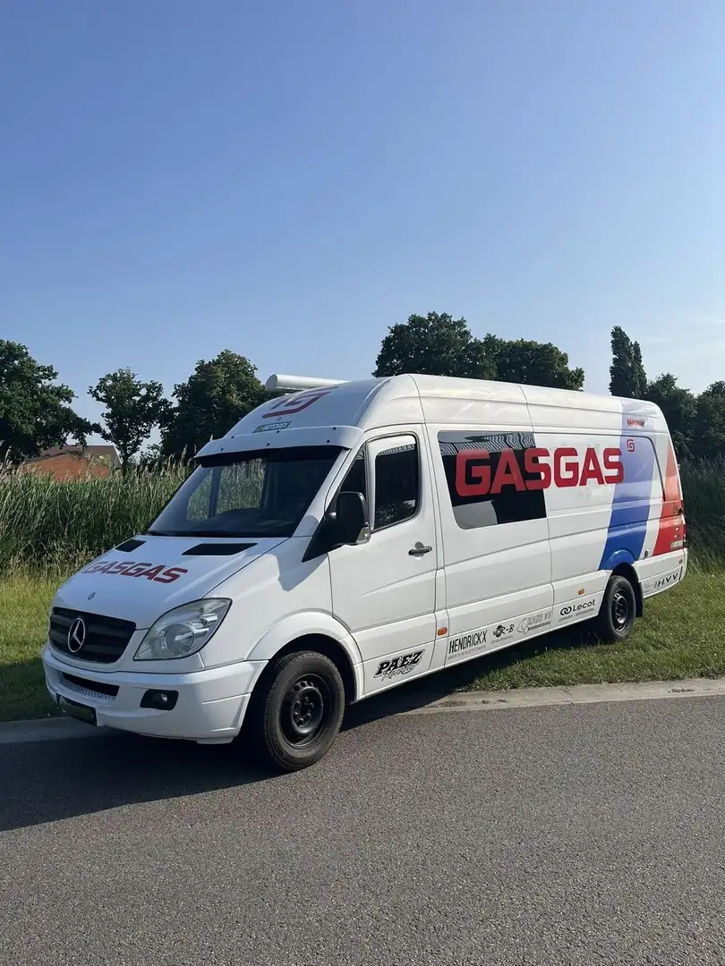 Mercedes-Benz Sprinter 316 CDI Campervan / Motocross / Mobilhome Blanc - 1