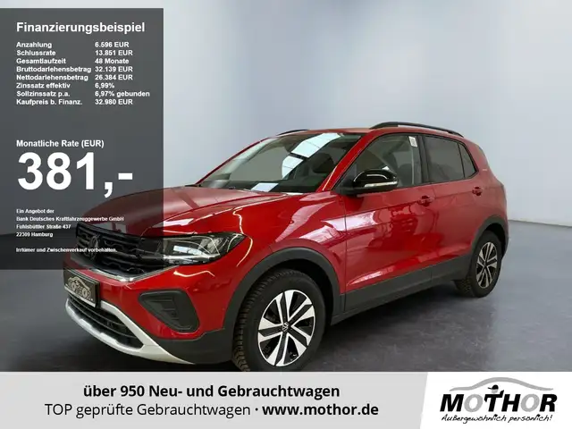 2026 Volkswagen T-Cross in Red for sale