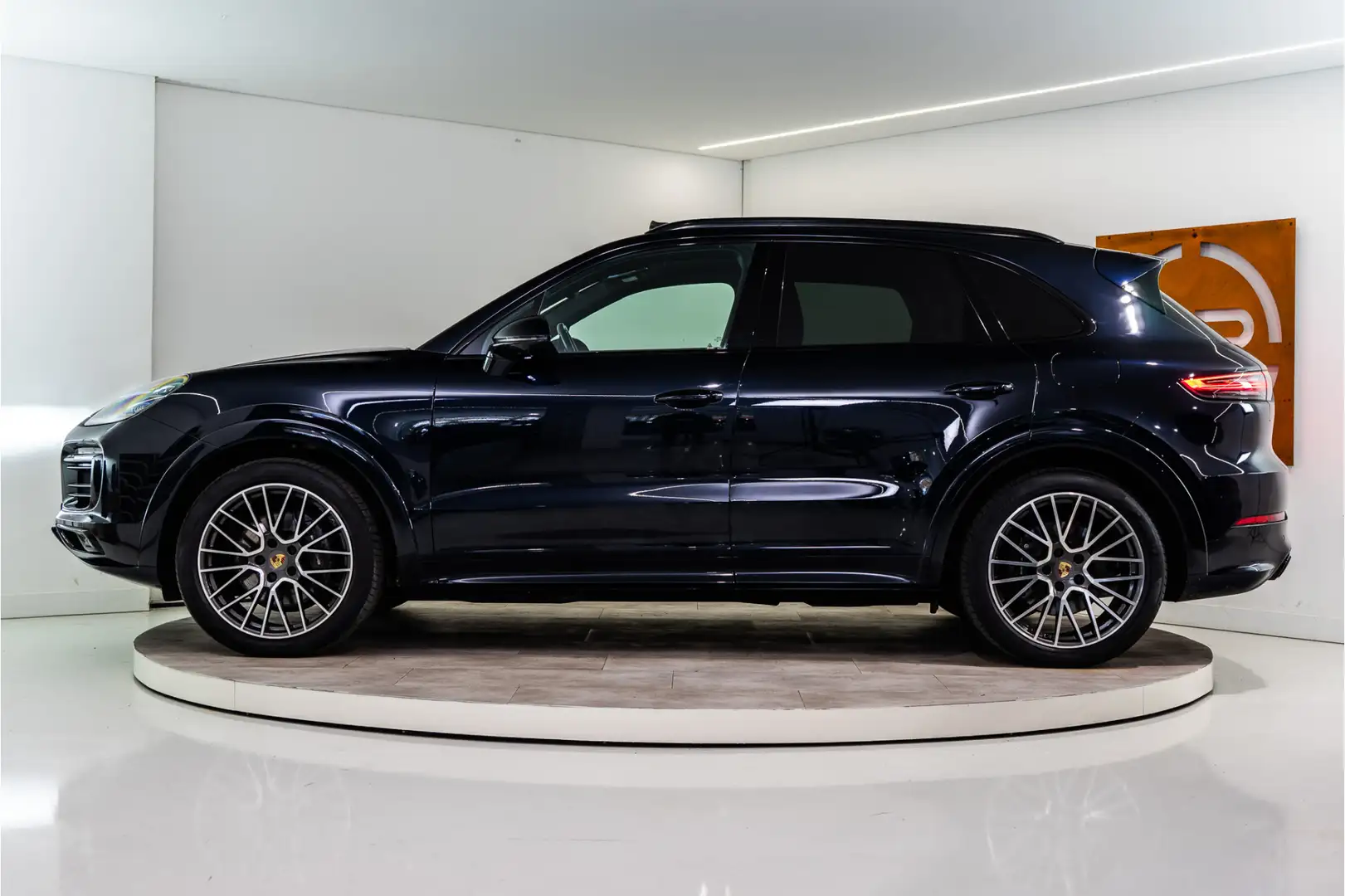 Porsche Cayenne 3.0 E-Hybrid Platinum Edition 462PK | NL AUTO | 1e Blauw - 2