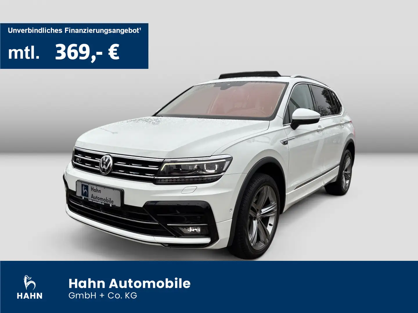 Volkswagen Tiguan Allspace 2.0TSI DSG 4M Highl R-Line Pano Weiß - 1