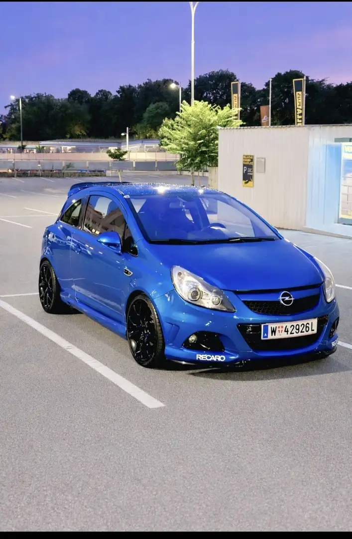 Opel Corsa 1,6 OPC pickerl neu bis 3.2027 Blau - 1